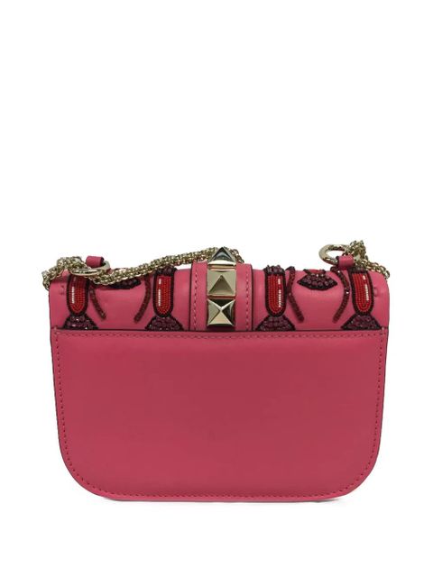 Valentino Garavani Glam Lock shoulder bag - Pink - zdjęcie produktu nr 2