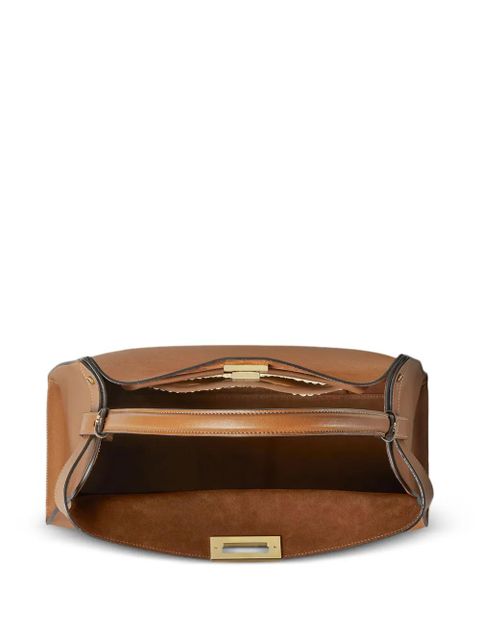 FENDI medium Way leather tote bag - Brown