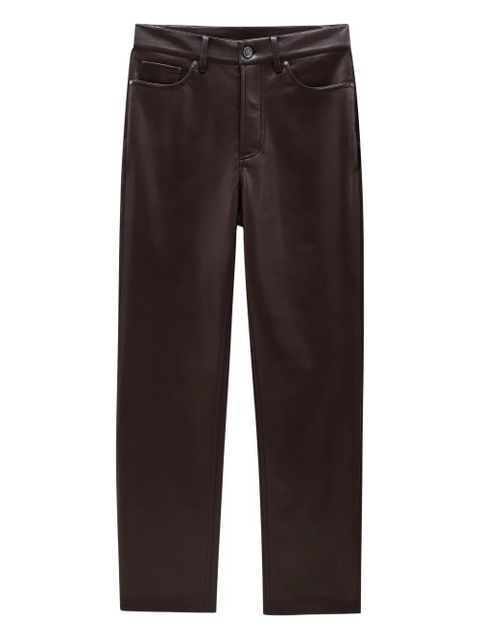 ANINE BING button fly trousers - Brown - zdjęcie produktu nr 1