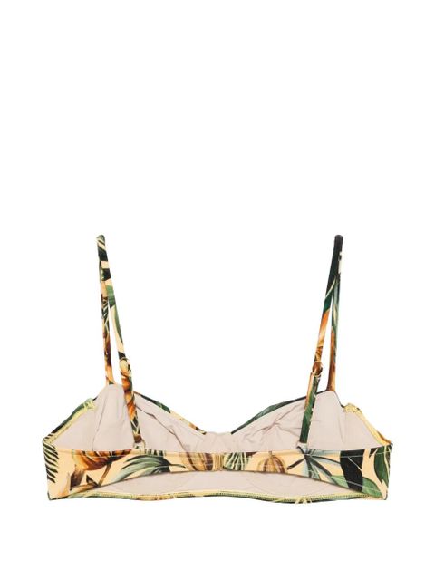FARM Rio Tropical bikini top - Yellow - zdjęcie produktu nr 2