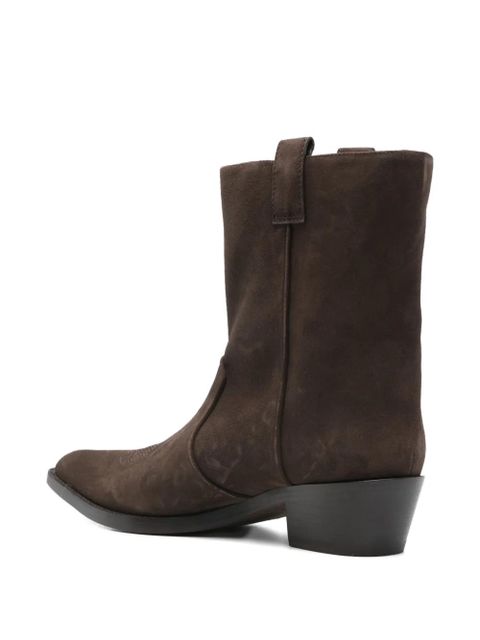 KHAITE Clive ankle boots - Brown