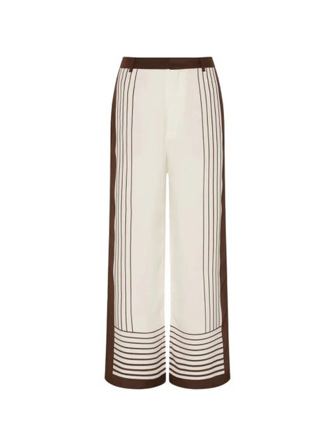 SIR. striped-detail trousers - Neutrals - zdjęcie produktu nr 1