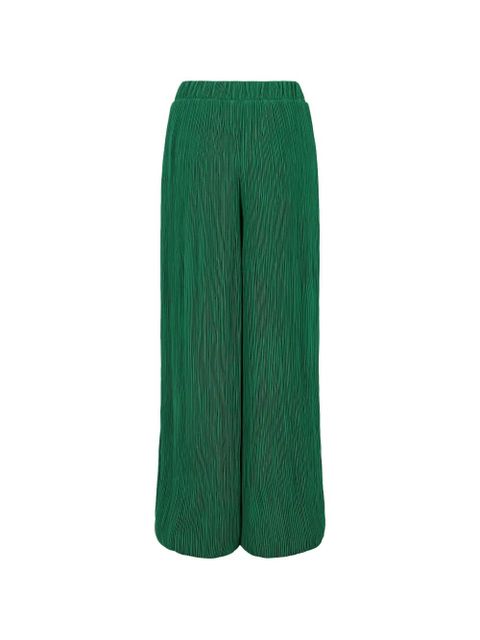 Off-White pleated pyjama bottoms - Green - zdjęcie produktu nr 2