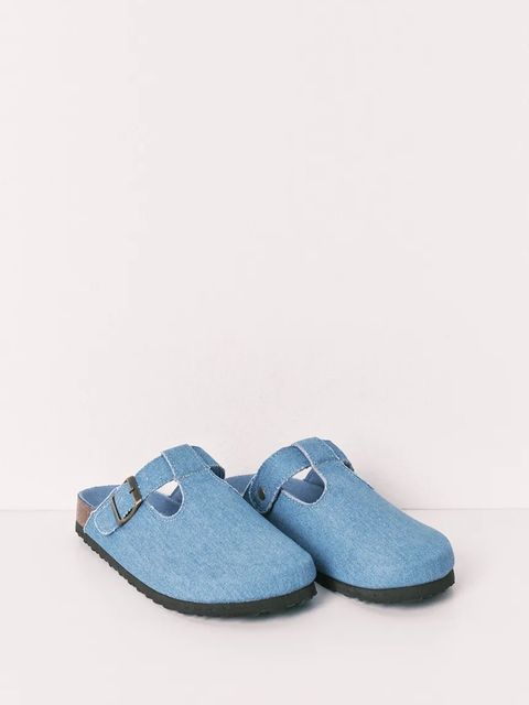 women'secret klapki z zakrytymi palcami damskie bawełniane MMS OPEN BIO DM - zdjęcie produktu nr 1