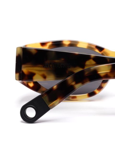 Jacquemus Ovalo sunglasses - Brown