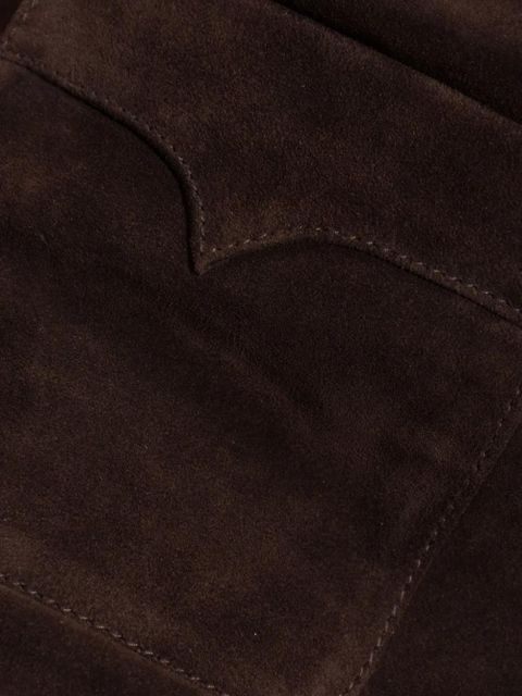 Zadig&Voltaire suede mini skirt - Brown