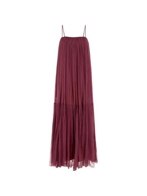 Chloé Tyrian sleeveless maxi dress - Red - zdjęcie produktu nr 1