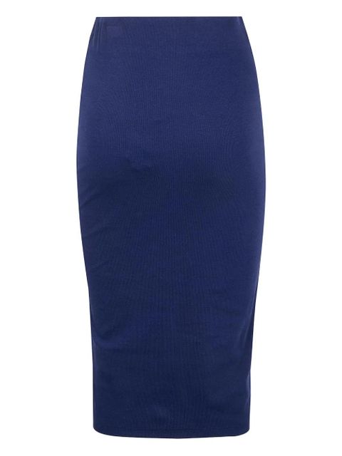 Lauren Ralph Lauren button-trim pencil skirt - Blue - zdjęcie produktu nr 2