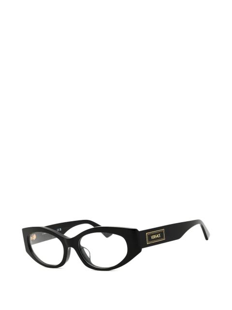 Versace oval-frame glasses - Black - zdjęcie produktu nr 2