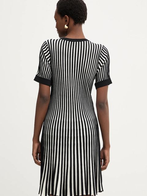 Liu Jo sukienka kolor biały mini rozkloszowana TA6062 MS55N - zdjęcie produktu nr 2