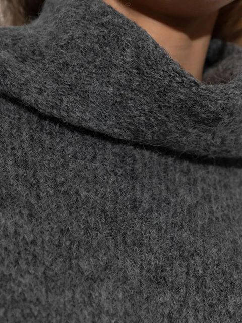 ENTIRE STUDIOS Manhattan roll-neck midi dress - Grey