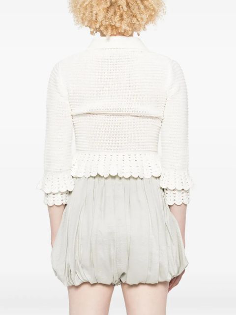 Chloé bloomer mini shorts - Green