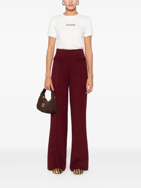 SANDRO wide-leg trousers - Red - zdjęcie produktu nr 2