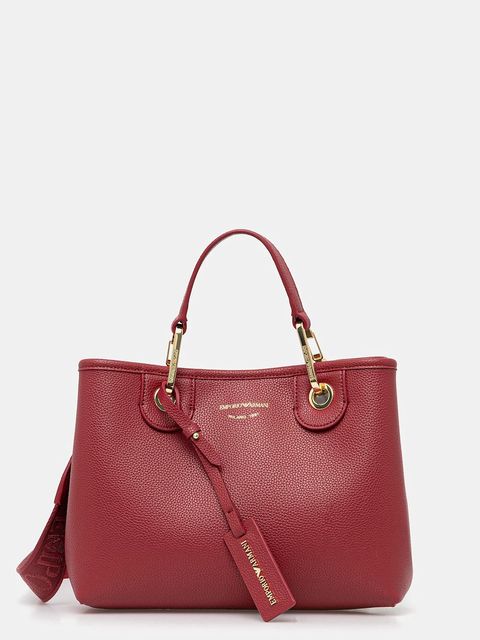 Emporio Armani torebka kolor czerwony EW000361 AF12036 - zdjęcie produktu nr 1