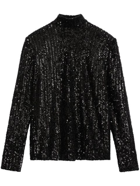 ANINE BING Josephine top - Black - zdjęcie produktu nr 1