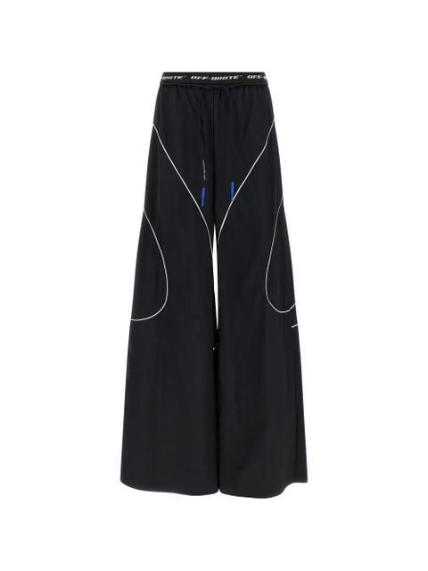 Off-White logoband contrast track pants - Black - zdjęcie produktu nr 1