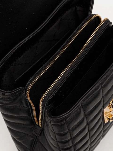 MICHAEL Michael Kors plecak skórzany damski kolor czarny mały gładki 30F5G2RB1L