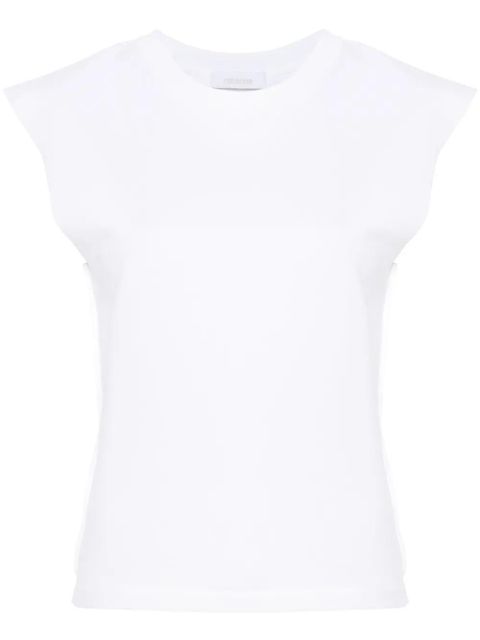 Rabanne chain-detail cotton T-shirt - White - zdjęcie produktu nr 1