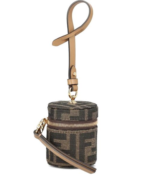 FENDI Baguette FF-pattern coin holder - Brown - zdjęcie produktu nr 1