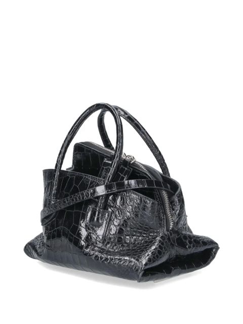 The Attico mini La Passeggiata tote bag - Black