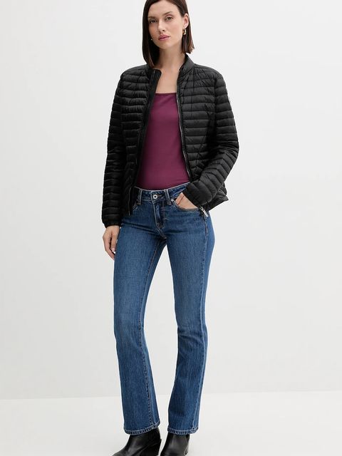 Colmar kurtka puchowa kolor czarny przejściowa 2214.2YO