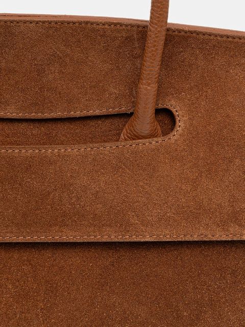 Answear.LAB torebka zamszowa