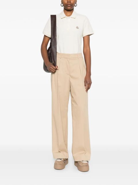 Moncler pleated trousers - Neutrals - zdjęcie produktu nr 2