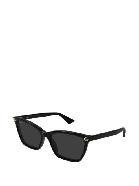 Gucci Eyewear Double G cat-eye sunglasses - Black - zdjęcie produktu nr 2