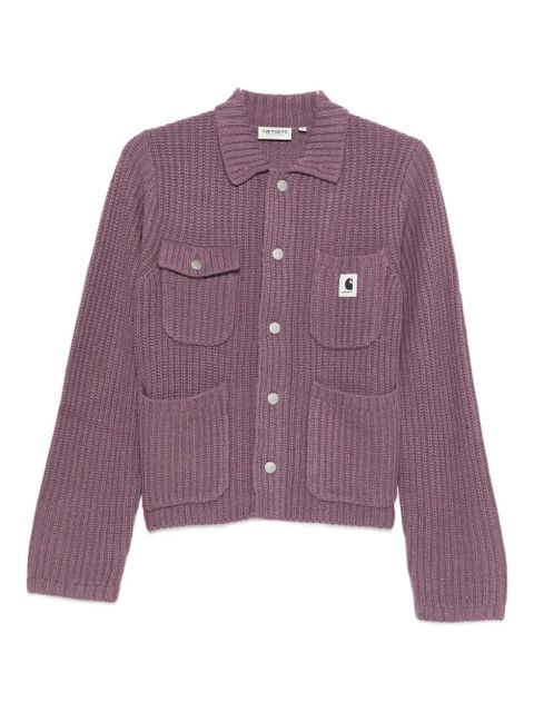 Carhartt WIP Michigan cardi-coat - Purple - zdjęcie produktu nr 2