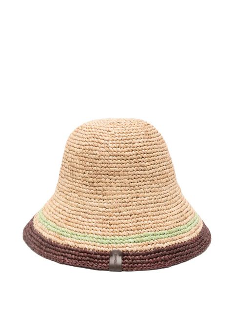 ZIMMERMANN stripe-detail bucket hat - Neutrals - zdjęcie produktu nr 2