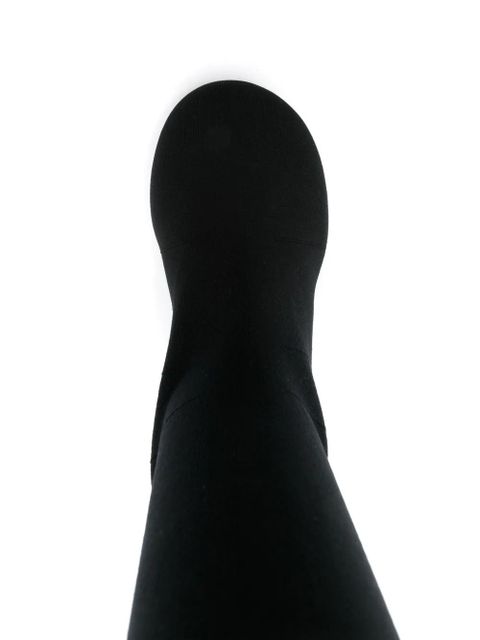 Amina Muaddi 95mm Veneda boots - Black