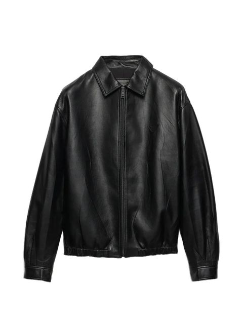 Prada nappa leather jacket - Black - zdjęcie produktu nr 1