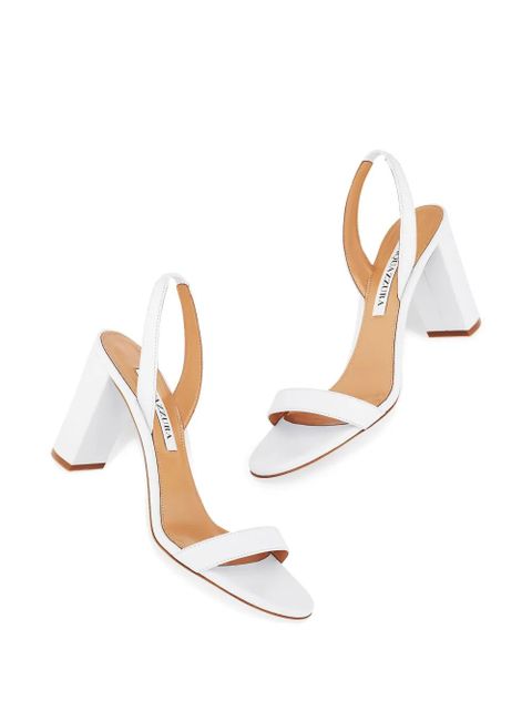 Aquazzura 85mm So Nude sandals - White