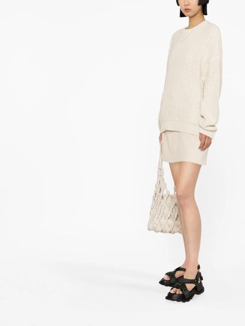 OUR LEGACY Sonar intarsia-knit jumper - Neutrals