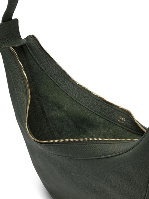 KHAITE Small Augustina crescent leather cross body bag - Green