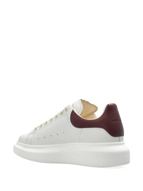 Alexander McQueen Oversized leather sneakers - White