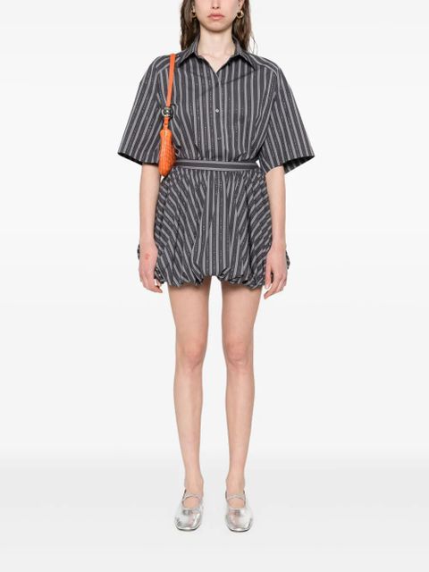 SANDRO striped mini skirt - Grey - zdjęcie produktu nr 2