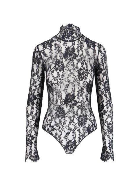 Valentino Garavani lace long-sleeves bodysuit - Black - zdjęcie produktu nr 1