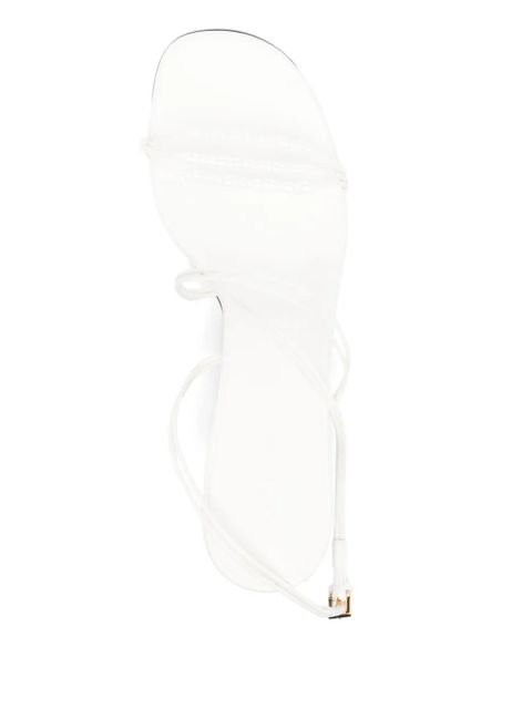 KHAITE 75mm Loop sandals - White