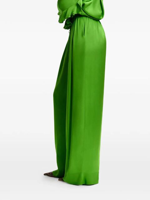 Essentiel Antwerp drawstring-fastening trousers - Green