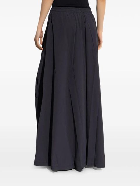 Balenciaga elasticated-waist pocket skirt - Blue