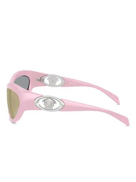 Versace Eyewear Medusa-motif cat-eye sunglasses - Pink