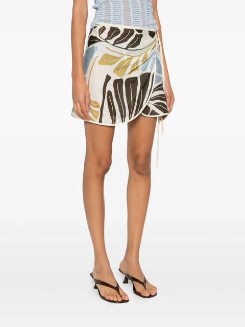 SIR. Lola floral-print pareo - Neutrals