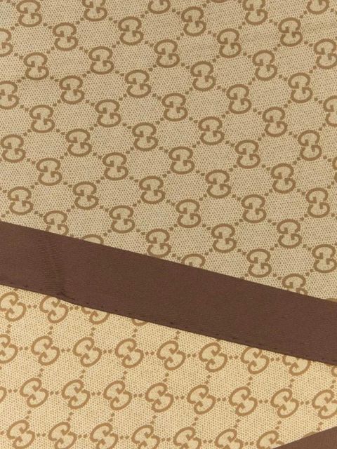 Gucci printed silk foulard - Neutrals - zdjęcie produktu nr 2