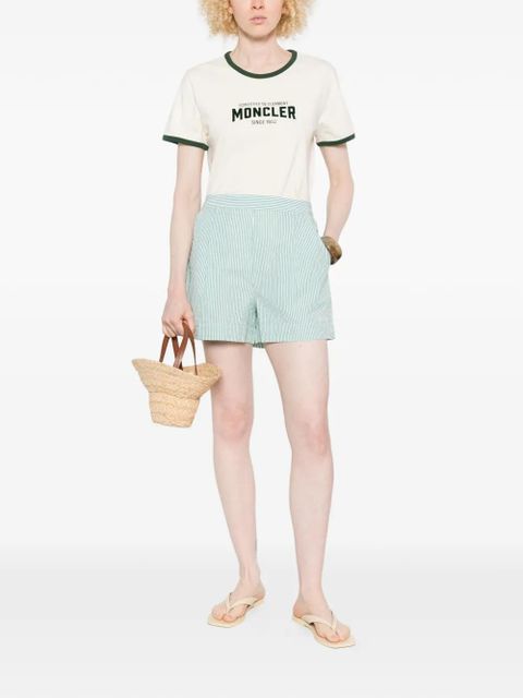 MC2 Saint Barth Amani striped shorts - Green - zdjęcie produktu nr 2