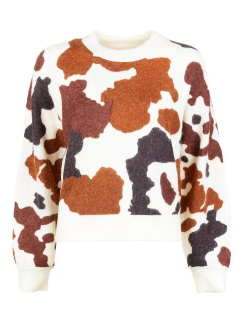 MC2 Saint Barth cowhide crewneck knitwear - White - zdjęcie produktu nr 1