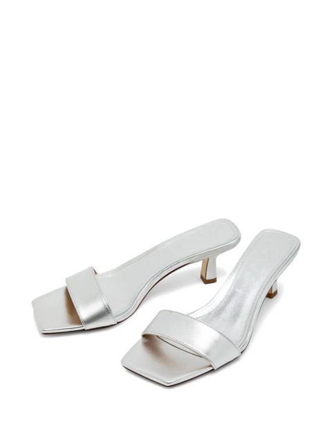 Aeyde Gilly strap sandals - Silver - zdjęcie produktu nr 2