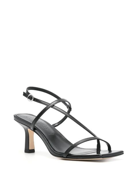 Aeyde 65mm Elise sandals - Black