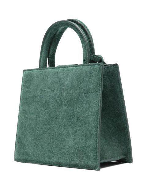 MC2 Saint Barth mini suede tote bag - Green