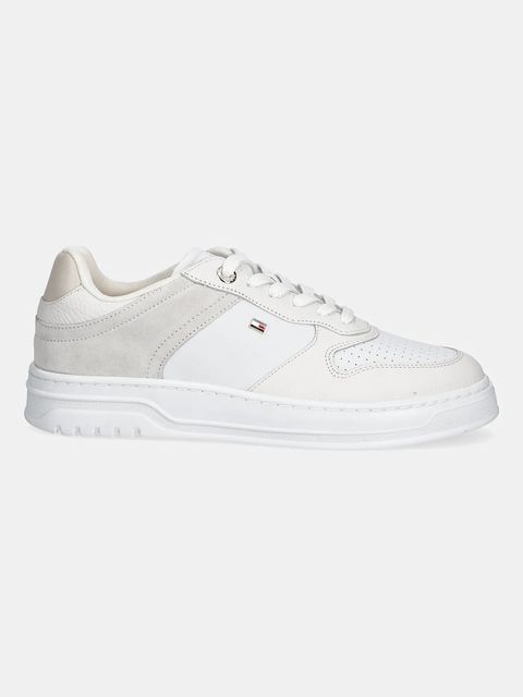 Tommy Hilfiger sneakersy TH SPORTY CUPSOLE TUMBLED LTR - zdjęcie produktu nr 1